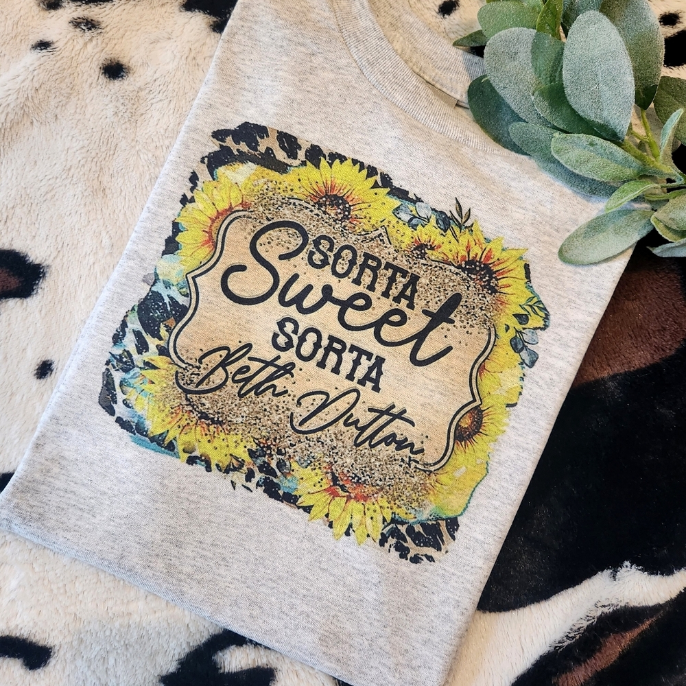 Yellowstone shirt beth dutton sunflower cute popular sublimation